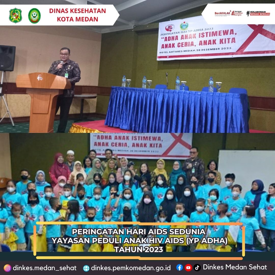 Peringatan Hari AIDS Sedunia Yayasan Peduli Anak HIV AIDS (YP ADHA) Tahun 2023